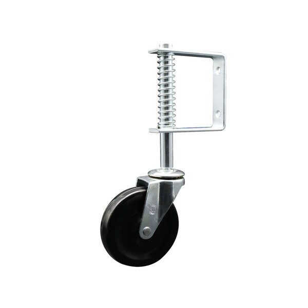 4'' Hard Rubber Wheel Swivel Gate and Ladder Caster